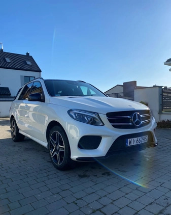 Mercedes-Benz GLE cena 195300 przebieg: 124800, rok produkcji 2016 z Warszawa małe 407